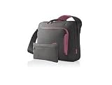 Belkin F8N076-SGF-DL 15-Inch Energy Collection Messenger Bag (Gray/Flamingo Pink)