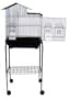 Brand New Bird Cage Vila Top 18x14x46 With Stand On Wheels,BLK