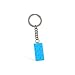 LEGO キーチェーン Light Blue Brick【並行輸入】