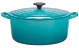  : Le Creuset Enameled Cast-Iron 3-1/2-Quart Round French Oven, Caribbean