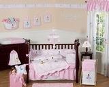 Ballet Dancer Ballerina Baby Bedding 9pc Crib Set