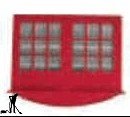 oreck vacuum:Oreck HEPACAS-09 Red Exhaust HEPA Filter Cartridge for Oreck COM6 & COM9 Compacto Canister Vacuums