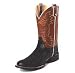 Justin Men's 'George Strait' Western Boots - Black & Cognac