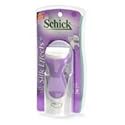 Schick Silk Effects Plus Razor With 2 Refill Blades 1 Ea