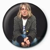 ロック缶バッジ『カート・コバーン』NIRVANA