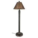 Patio Living Concepts 11737 Floor Lamp/Honey Shd Bronze