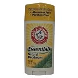 Arm & Hammer Essentials Antiperspirant / Deodorant, Unscented, 2.5 Oz/pack, 4 pack
