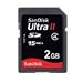 SanDisk SDSDH-002G-A11 2GB/15MB Ultra II SD Card