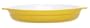 Emile Henry 16-Inch Oval Au Gratin, Citron