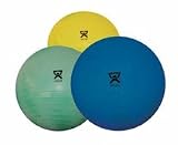 Cando 22 Deluxe Extra Thick Inflatable Exercise Ball - Orange