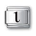 Body Candy Italian Charms Laser IOTA Greek Letter LOWER CASE