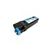 Cyan Toner Cartridge for Xerox Phaser 6125 6125N Yield 2,000 Pages