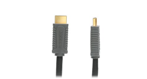 IOGear HDMI v.1.3c CAT-2 Series 1000 Cable, 16.4  Feet GHDMI1005P (Black)
