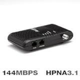 Ethernet To Coax HPna Adapter Network Homes with Satellite Tv