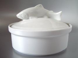 Terrine oval Fisch von Seltmann Weiden '0.4 Ltr.