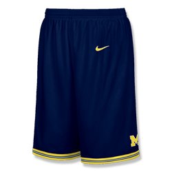 Michigan Wolverines Nike Youth Shorts - Official Replica Basketball