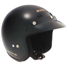KBC TK-110 BLACK XS MOTORCYCLE Open-Face-Helmet