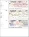 Italian Wallets - Italian Quickbooks Wallet Size Laser Checks