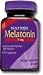 Natrol Melatonin supports healthy sleep patterns. The body naturally releases Melatonin in response to changes in light, with melatonin levels rising at night. It is in this way that melatonin helps promote sleep. Help Establish Normal Sleep Patterns. 100% Vegetarian