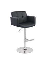 From Amazon.com. Click for details:
 Furniture: Large Cushioned Restaurant/ Kitchen Counter /Pub/ Salon Hydraulic Lift Swivel Bar Stool Chair Black (1040) - Jersey Seating Furniture: Large Cushioned Restaurant/ Kitchen Counter /Pub/ Salon Hydraulic Lift Swivel Bar Stool Chair Black (1040) - Jersey Seating