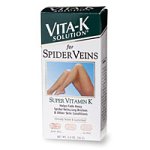 Vita-K Solution Super Vitamin K for Spider Veins, 3.6-Ounce Tubes (Pack of 2)