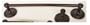 India Ink #407-940-01-554 Palaz 18" Bronze Towel Bar