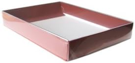 4 Bar Earth Tone Greeting Card Boxes (5 1/4" x 3 3/4" x 1") 25/Ctn