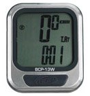 BBB Dashboard Wireless Cycle Computer 15 Functions BCP-13 Silver
