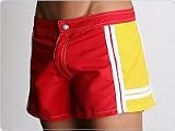 Review   / Tulio Shorty Board Shorts Red