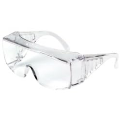 Crews 9800 Clr Lens Uncoated Frme Yukon Visitor Sfty Glass