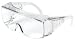 Crews 9800 Clr Lens Uncoated Frme Yukon Visitor Sfty Glass