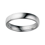 Palladium 4.5mm Euro Comfort Fit Wedding Band Ring (Sizes 8 1/2 to 13). BENCHMARK - Lifetime Warranty - Lifetime Warranty