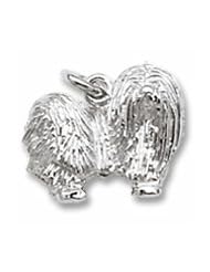Maltese Dog Charm