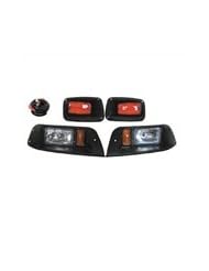 Sports: EZGO TXT Golf Cart Headlight & LED Tail Light Kit - PARTS Direct