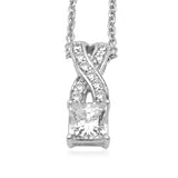 Princess Cut Pendant