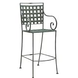 Riverton Bar Stool - Bar Stool - Wrought Iron Patio Furniture