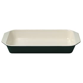 Chasseur Cast Iron Rectangular Dish 39x21x5.5cm Racing Green