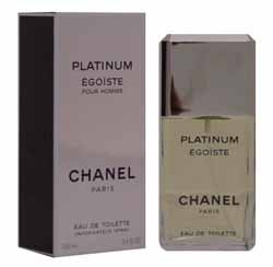 Platinum Egoiste by Chanel for Men 3.4 oz Eau de Toilette Spray