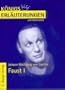K�nigs Erl�uterungen und Materialien, Bd.21, Faust I