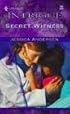 Secret Witness (Harlequin Intrigue Series)