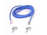 Belkin Patch Cable-RJ-45 (M)-RJ-45 (M)-35 ft-utp-( Cat 5E )-Blue