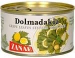 Dolmadakia Natural Grape Leaves Stuffed with Rice 13 Oz.