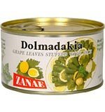 Dolmadakia Natural Grape Leaves Stuffed with Rice 13 Oz.