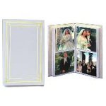 Pioneer 5" x 5" Wedding Proof Photo Album with White Covers, #PF-55, 48 Photo Pocket, Refillable