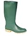 Green Warm Fleecy Lined Wellies Size 8