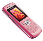 Motorola L6 Pink SLVR Ultra Slim Design Phone Camera