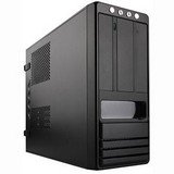 Black Micro/itx Dt/twr Combo Atx with 2ND FANwith 250W PSU/24PIN USB