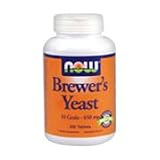 BREWERS YEAST 10 GR - 200 TABS., (Now Food)