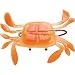 Wildeye Live Swim Crab Glow Crab