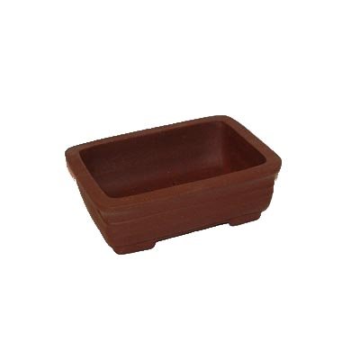 15cm High Quality Fine Clay Bonsai Pot - 2